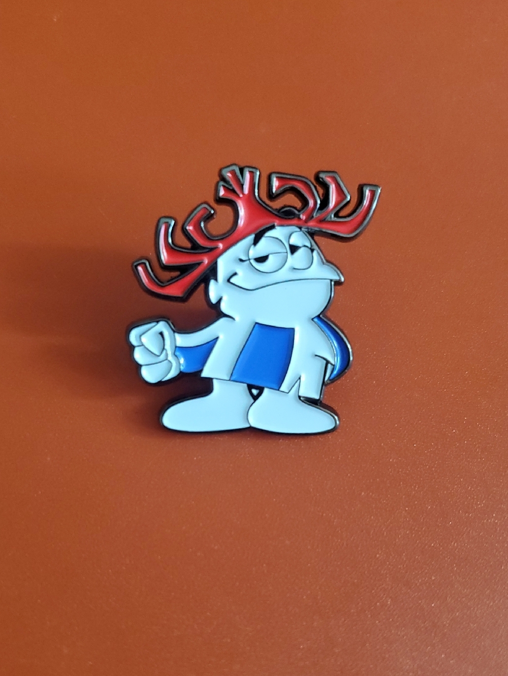 Punchy Haiwaian Punch Guy Enamel Pin